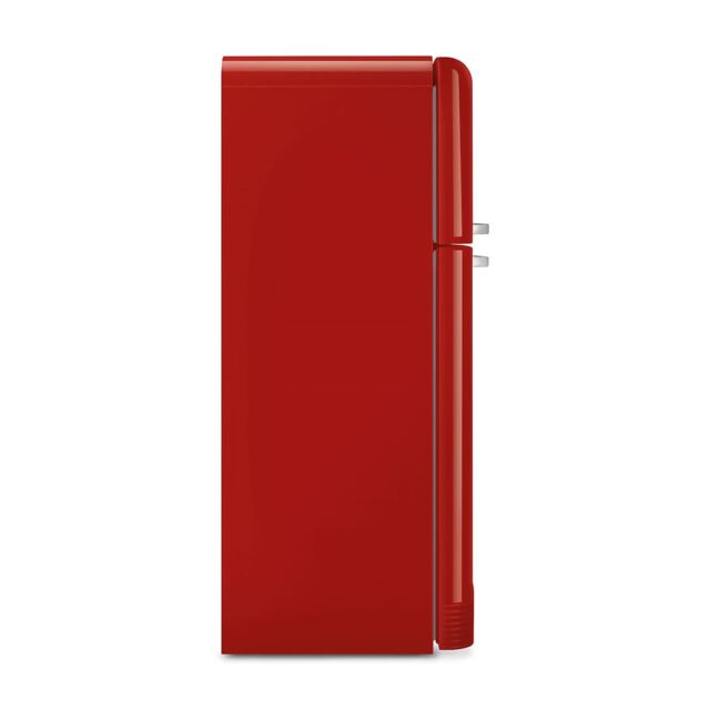 Smeg FAB50RRD5 80.4cm 50s Style Right Hand Hinge Fridge Freezer, Red