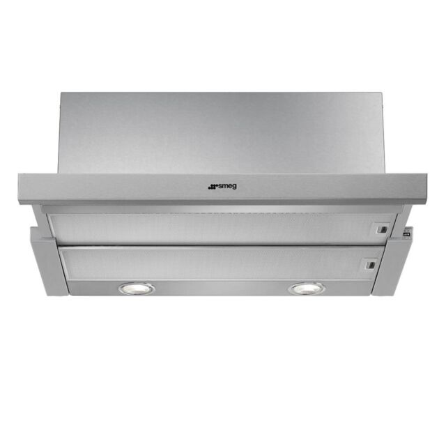 Smeg KSET600XE 60cm Telescopic Hood with Stainless Steel Front Panel