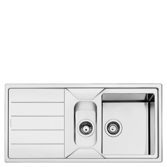Smeg LDR102-2 Sink, Stainless Steel