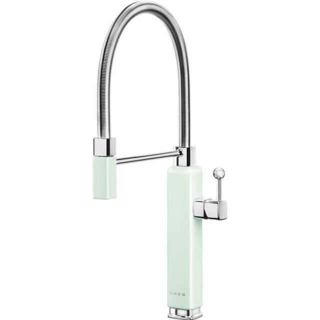Smeg MDF50PG 50's Style Single Lever Mixer Tap - Green