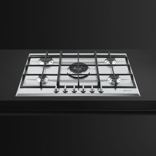 Smeg P272XGH 75cm Cucina Gas Hob, Stainless Steel
