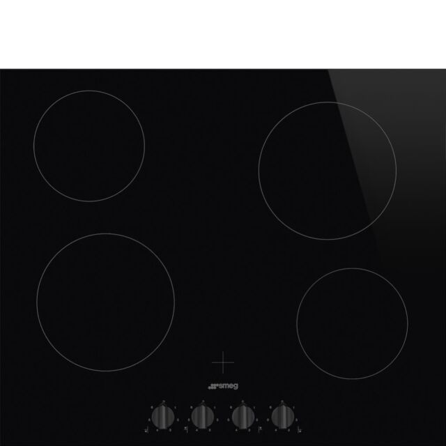 Smeg SE364TDMB Ceramic Hob - Matte Black