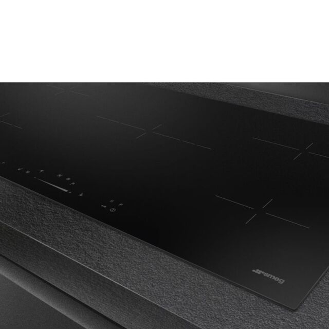 Smeg SE495ETD 90cm Ceramic Hob, Black