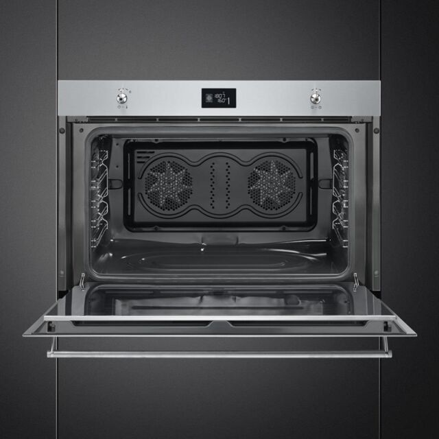 Smeg SF9390X1 90cm Classic Single Oven in Stainless Steel