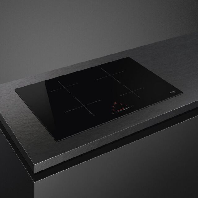 Smeg SI4742D Induction Hob, Black