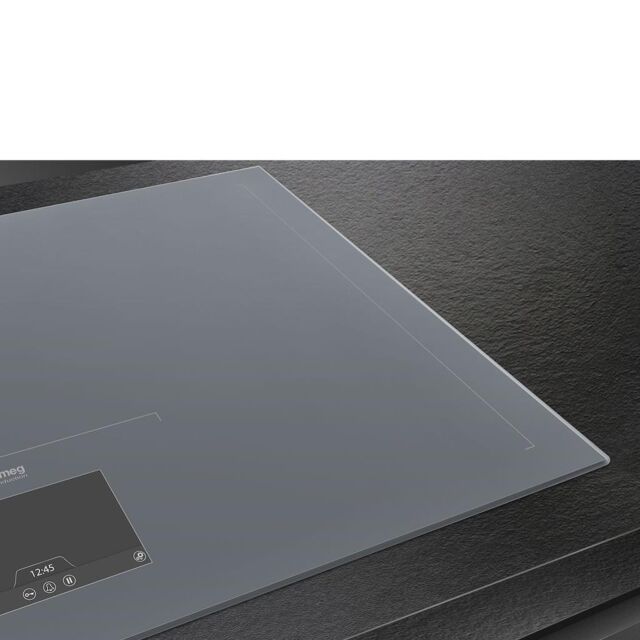 Smeg SIA1963DS 90cm AREA Induction Hob, Silver