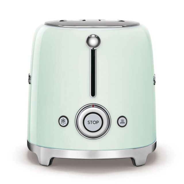 Smeg TSF01PGUK Toaster, Green
