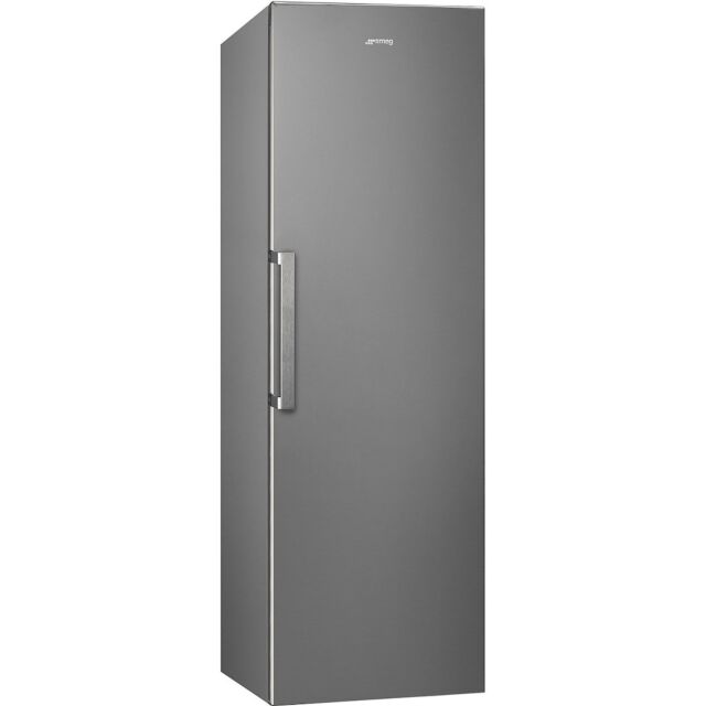 Smeg UKFS18EV2HX 60cm Larder Fridge, Stainless Steel