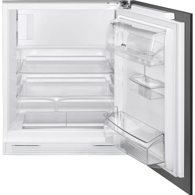 Smeg UKU8C082DE Built-Under Fridge with Ice Box, White