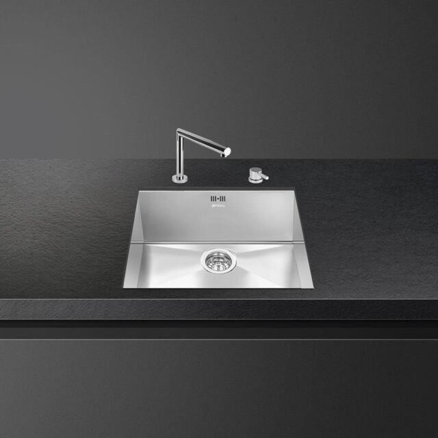 Smeg VSTQ50-2 Sink, Stainless Steel