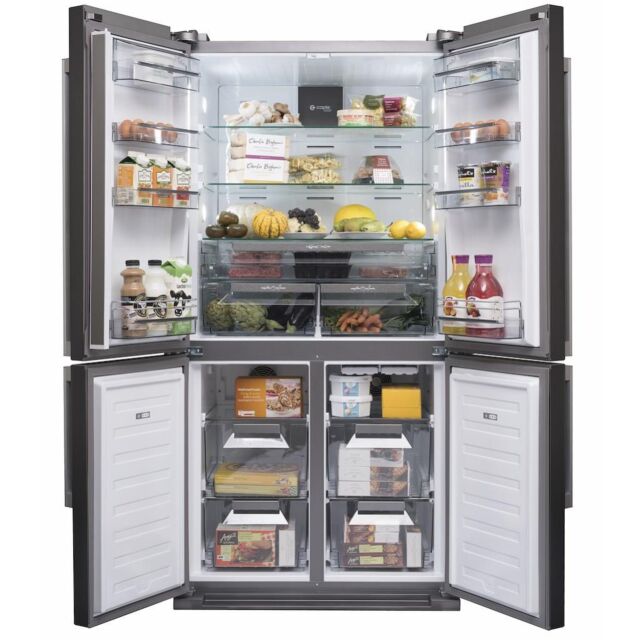 Caple CAFF46GM Free-standing American Fridge Freezer