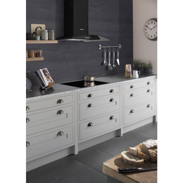 Caple CGC611BK Chimney Hood
