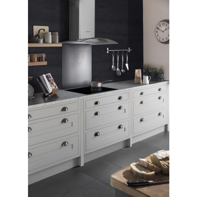 Caple CSBCURVE905 900mm Wide Stainless Steel Splashback