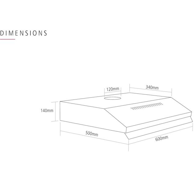 Caple FSCHSS9 Conventional Hood