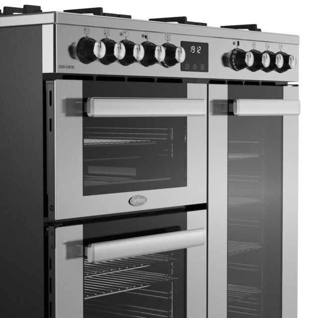 Belling RCA COOKCENTRE 90DF 90cm Dual Fuel Range Cooker - Stainless Steel