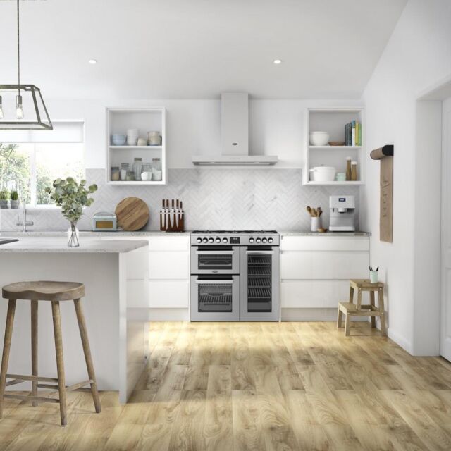 Belling RCA COOKCENTRE 90DF 90cm Dual Fuel Range Cooker - Stainless Steel