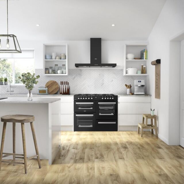 Belling RCA COOKCENTRE 110DF 110cm Dual Fuel Range Cooker - Black