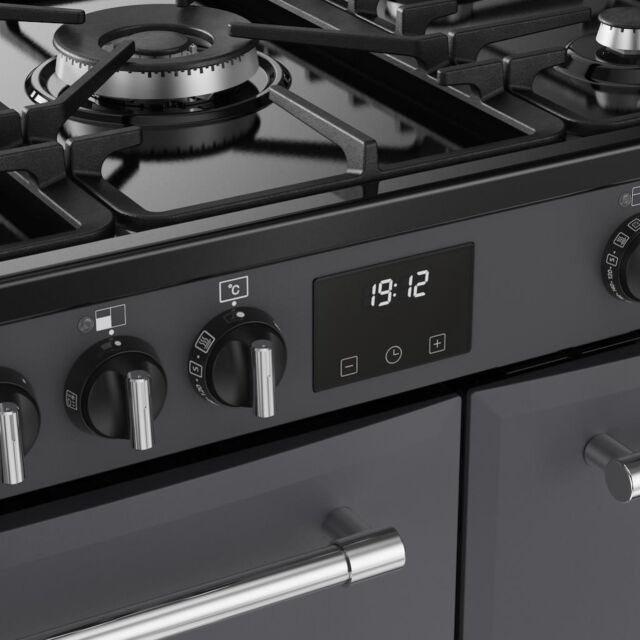 Belling RCA FARMHOUSE 90DF 90cm Dual Fuel Range Cooker - Anthracite