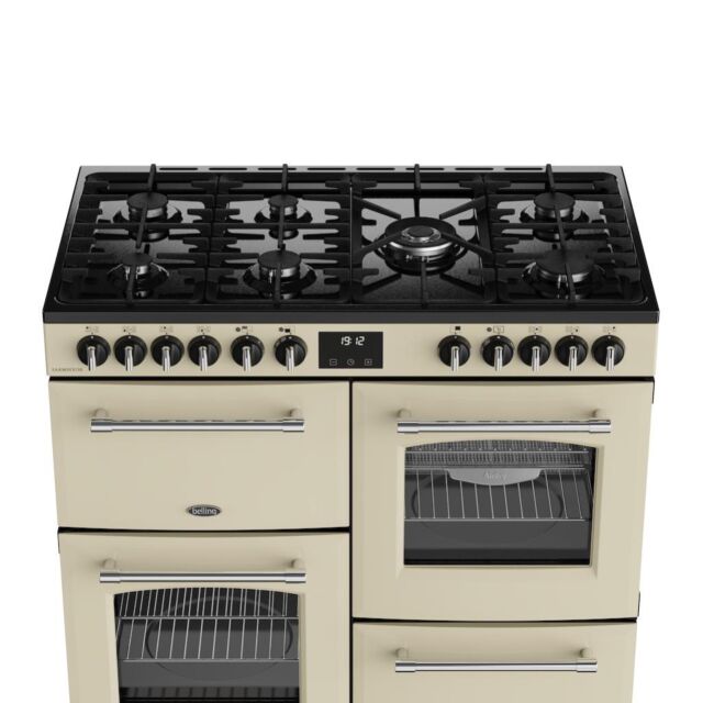 Belling RCA FARMHOUSE 100DF 100cm Dual Fuel Range Cooker - Cream