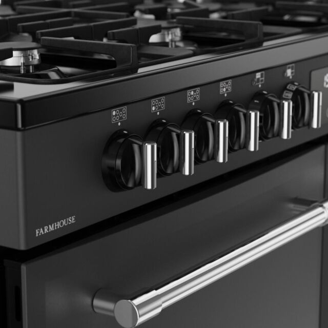 Belling RCA FARMHOUSE 110DF 110cm Dual Fuel Range Cooker - Anthracite