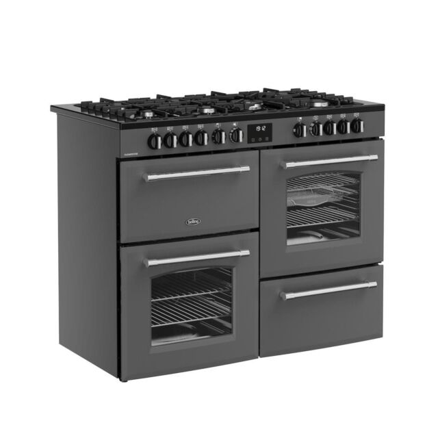 Belling RCA FARMHOUSE 110DF 110cm Dual Fuel Range Cooker - Anthracite