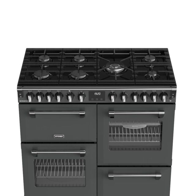 Stoves RCA RICH 100DF 100cm Richmond Dual Fuel Range Cooker - Anthracite