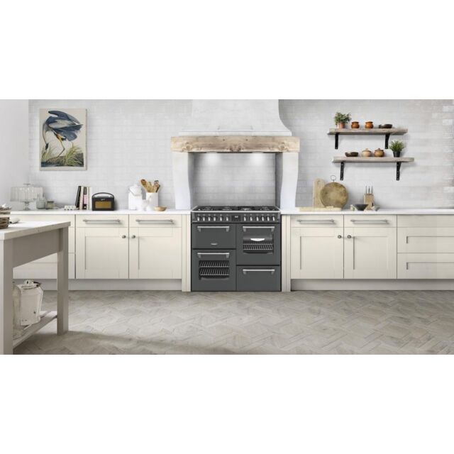 Stoves RCA RICH 100DF 100cm Richmond Dual Fuel Range Cooker - Anthracite