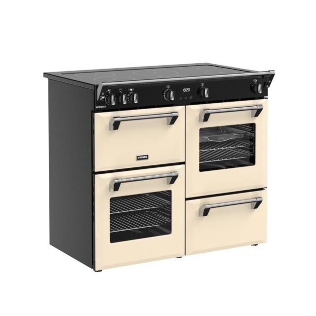 Stoves RCA RICH 100Ei TCH 100cm Richmond Electric Induction Touch Range Cooker - Cream