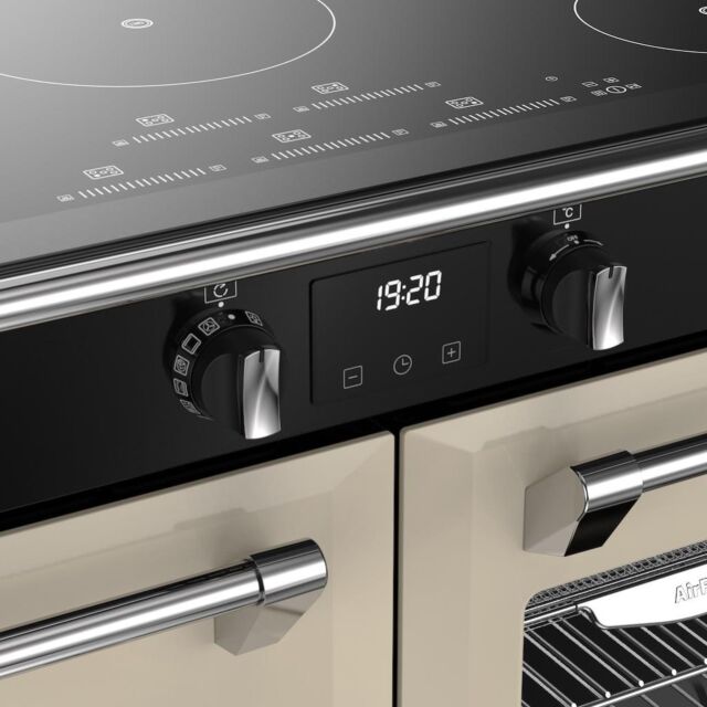 Stoves RCA RICH 100Ei TCH 100cm Richmond Electric Induction Touch Range Cooker - Cream