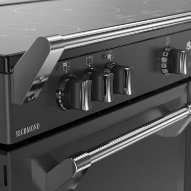 Stoves RCA RICH 110Ei TCH 110cm Richmond Electric Induction Touch Range Cooker - Anthracite
