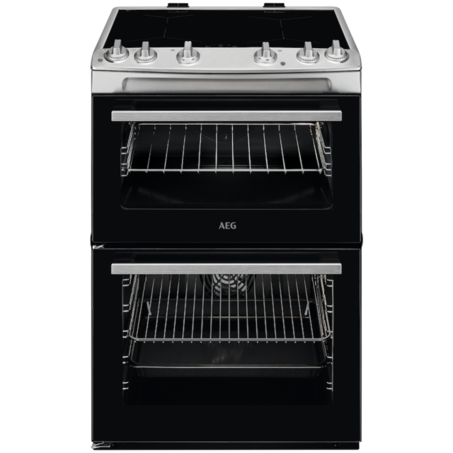 AEG CIX6500ABM Induction Electric Cooker with Double Oven