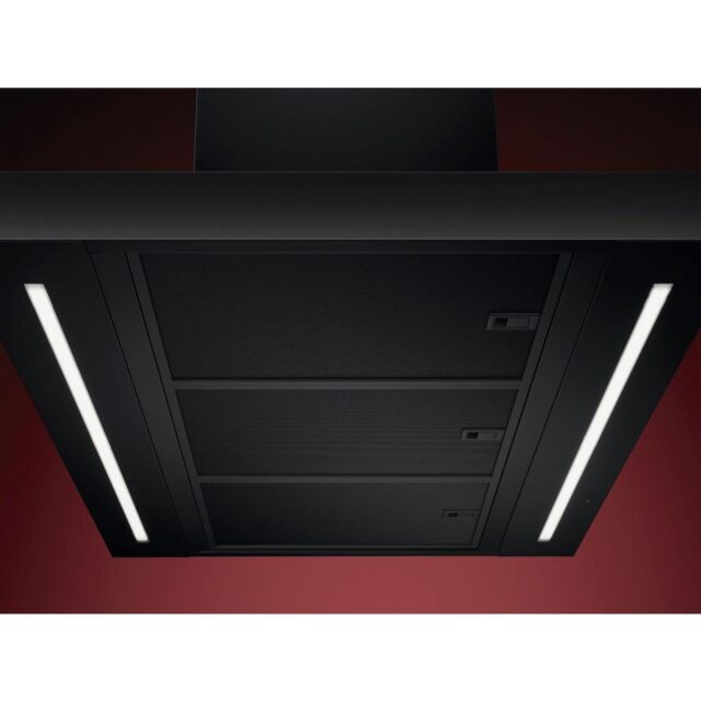 AEG DGE5861HM 80cm Integrated Cooker Hood - Stainless Steel
