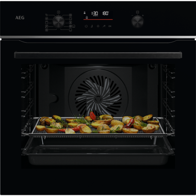 AEG TS6PB521AB Built-In Electric Single Oven with Pyrolytic Cleaning
