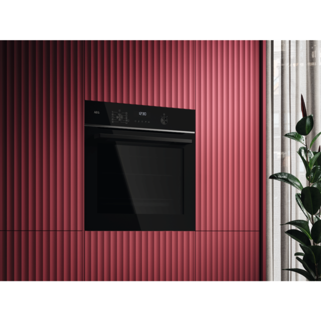 AEG TS6PB521AB Built-In Electric Single Oven with Pyrolytic Cleaning