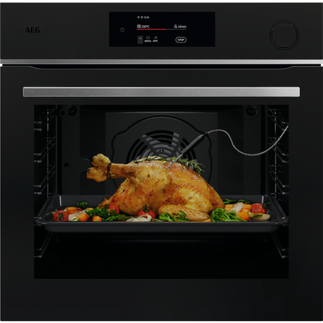 AEG TR7PB731ST Built-In Electric Single Oven with Pyrolytic Cleaning