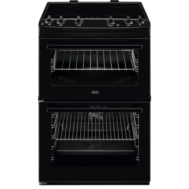 AEG CIX6500ABB Induction Electric Cooker with Double Oven
