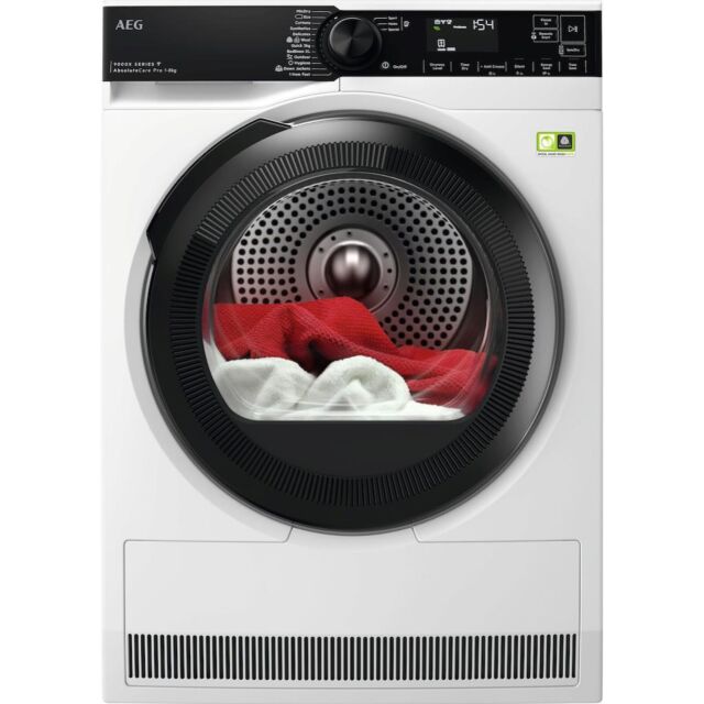 AEG TR948V4BC 9000X Series 8kg Heat Pump Tumble Dryer