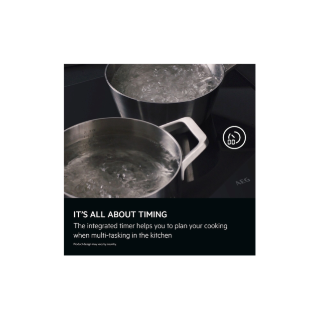 AEG IKE84441FB 6000 Bridge Full Induction Hob with Hob2Hood