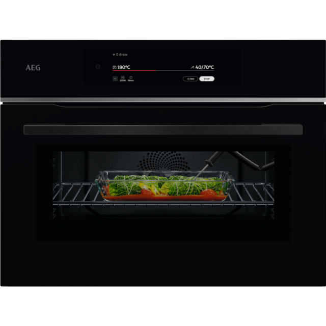AEG TK9NK821B Built-In Combination Microwave Oven