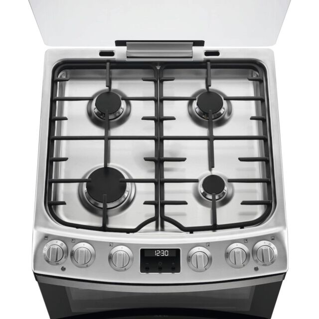 AEG CKB6541ACM Dual Fuel Cooker with Double Oven - Stainless Steel