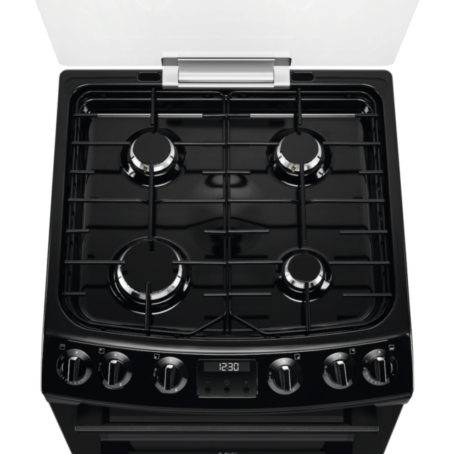 AEG CGX6130ACB 60cm Gas Double Cooker