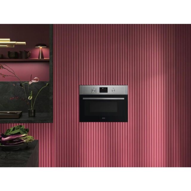 AEG KMX365060M 8000 CombiQuick Integrated Combi Microwave and Oven