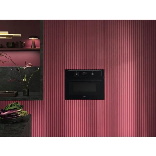 AEG KMX365060B 8000 CombiQuick Integrated Combi Microwave and Oven