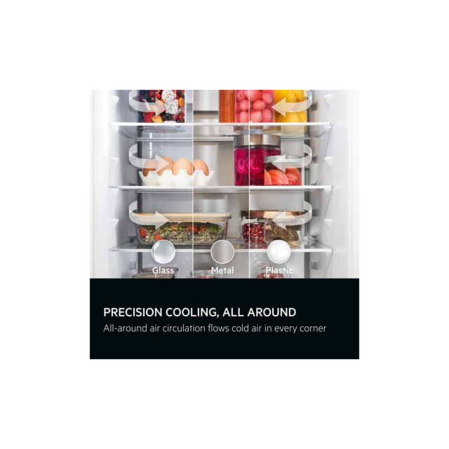 AEG OSC7C181DF 7000 Integrated GreenZone Fridge Freezer