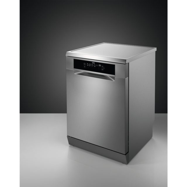 AEG FFB93807PM 9000 ComfortLift Freestanding Dishwasher with AirDry Technology + 14 Place Settings