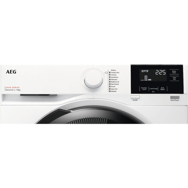AEG TR718L2B 7000 Series 8kg Heat Pump Tumble Dryer