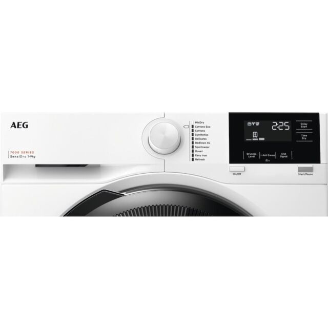 AEG TR719A4B 7000 Series 9kg Heat Pump Tumble Dryer