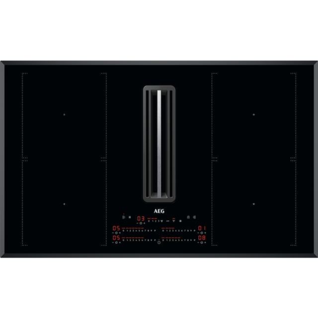 AEG CCE84751FB 83cm Recirculating Air Venting Flex Induction Hob