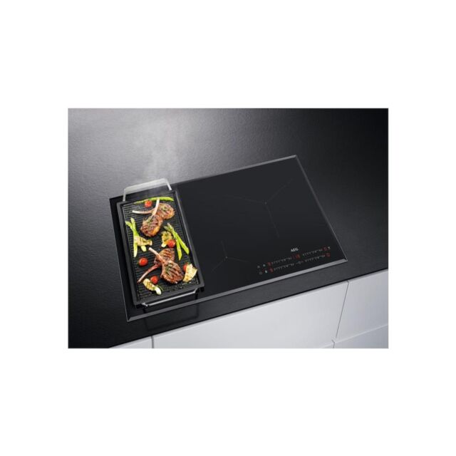 AEG IKE84441FB 6000 Bridge Full Induction Hob with Hob2Hood