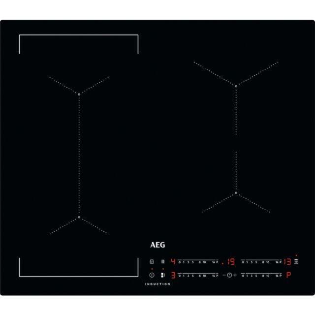 AEG IKX64441CB 6000 Bridge Full Induction Hob with Hob2Hood